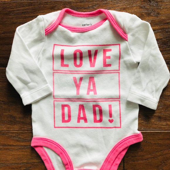 🌟4 Piece 3-6 Month Old Carter's LS Onesie Bundle - Picture 5 of 7